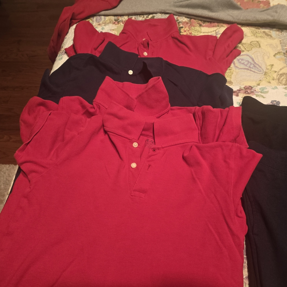 The Children's Place Red and Navy Kids Matching Sets - Picture 5 of 6